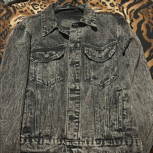 Denim Black Jacket for women